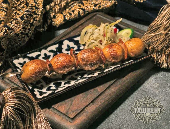 Картофель с курдюком